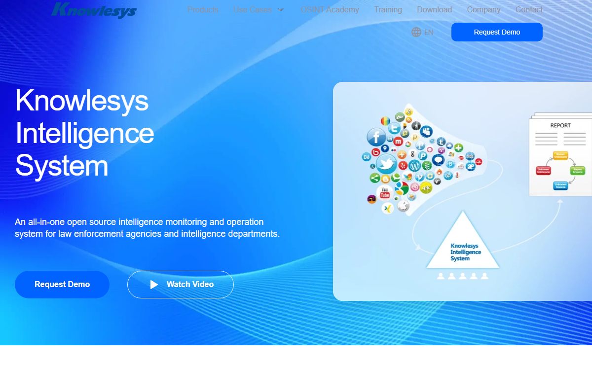 The Best Open Source Intelligence Platform | Knowlesys