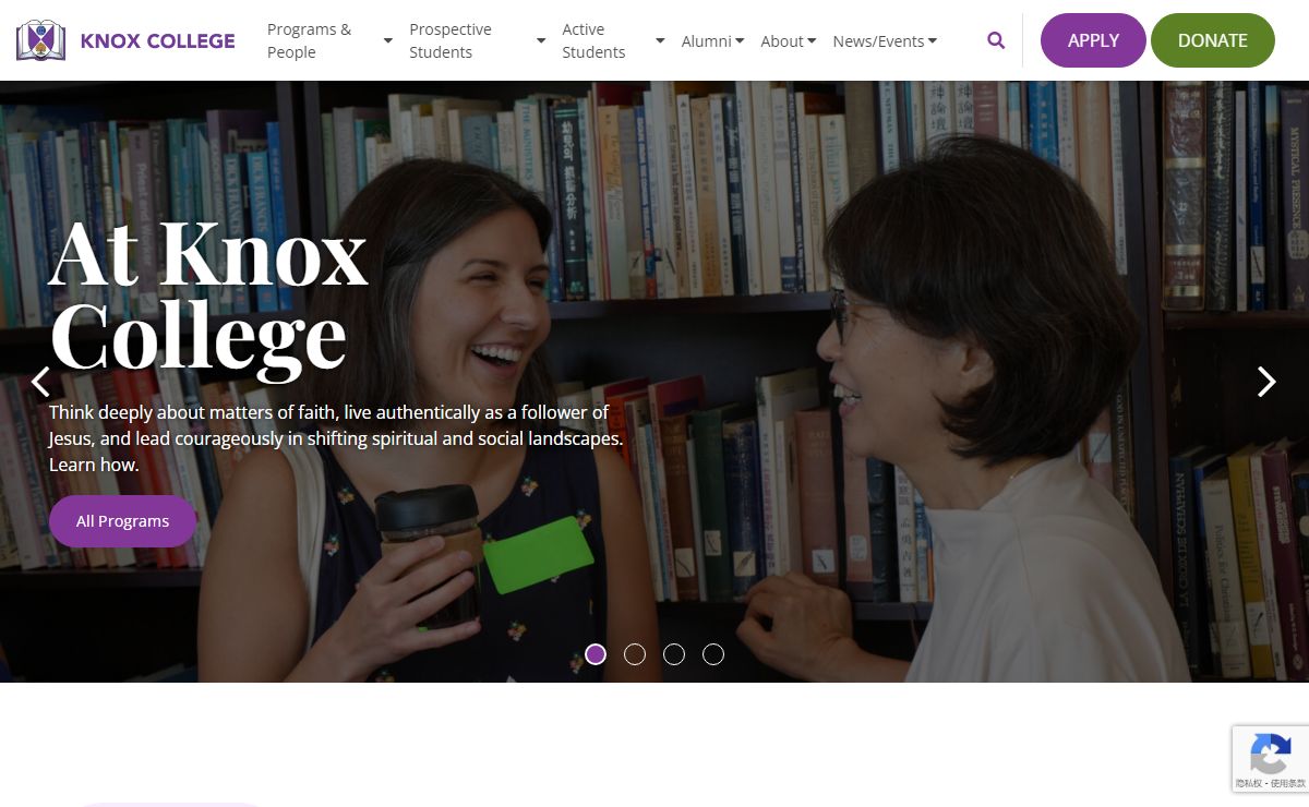 Home - Knox College, Canada Presbyterian Theological School