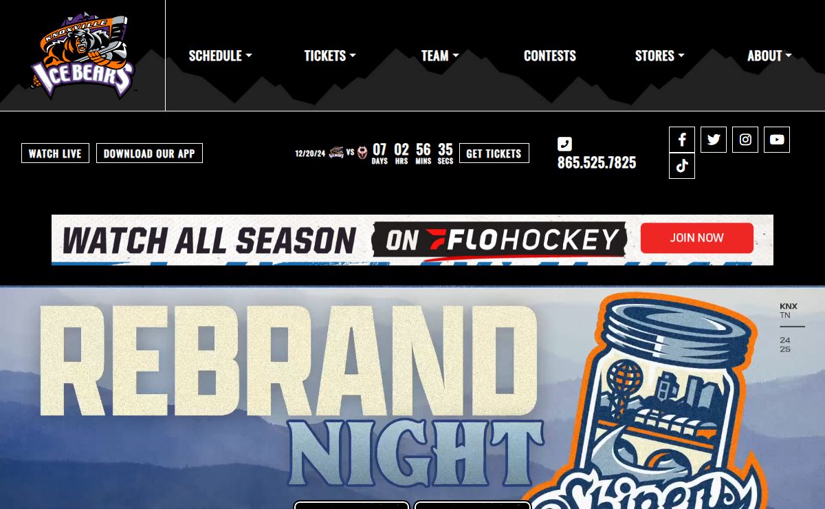 Knoxville Ice Bears | Professional Hockey | SPHL Hockey