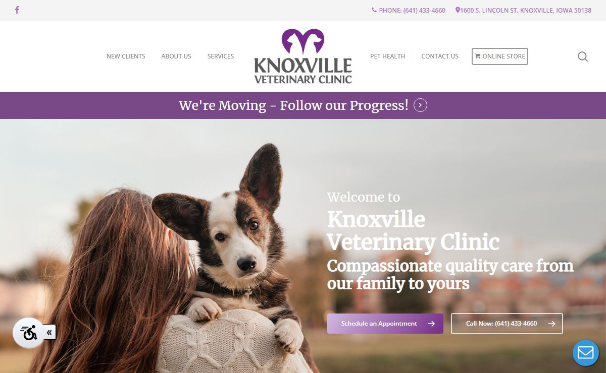 Veterinarians in Knoxville, IA | Knoxville Veterinary Clinic