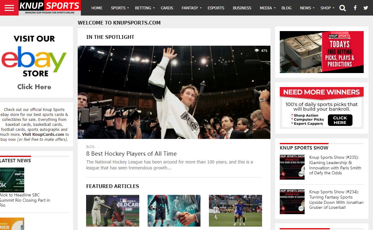 KnupSports.com - Bringing Our Passion for Sports Online