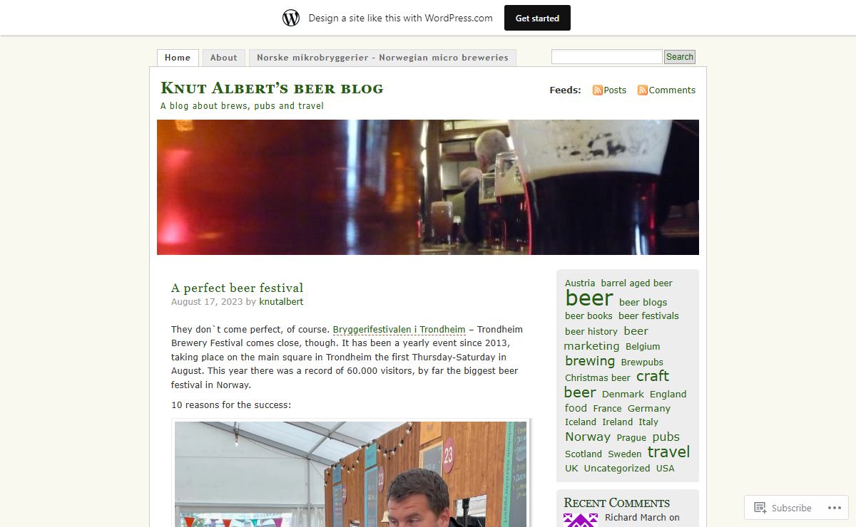 Knut Albert's beer blog | A blog about brews, pubs and travel
