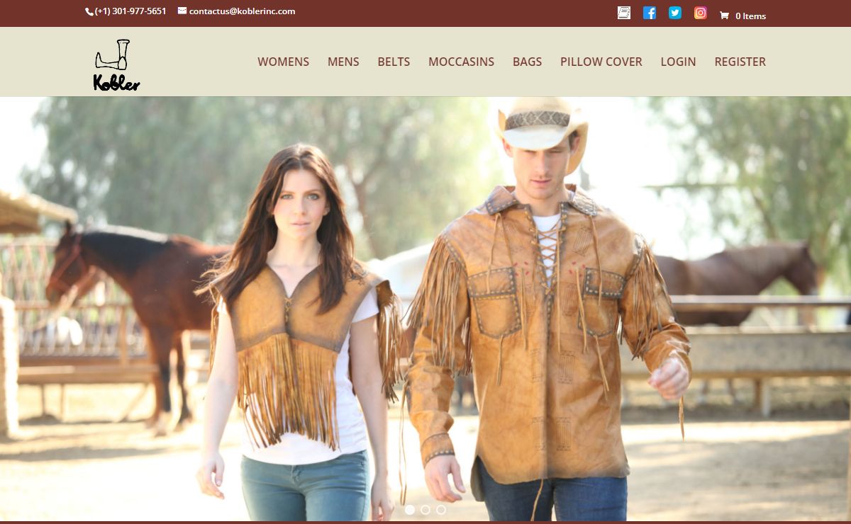 Buy Western Wear Jackets & Vests - Kobler Inc