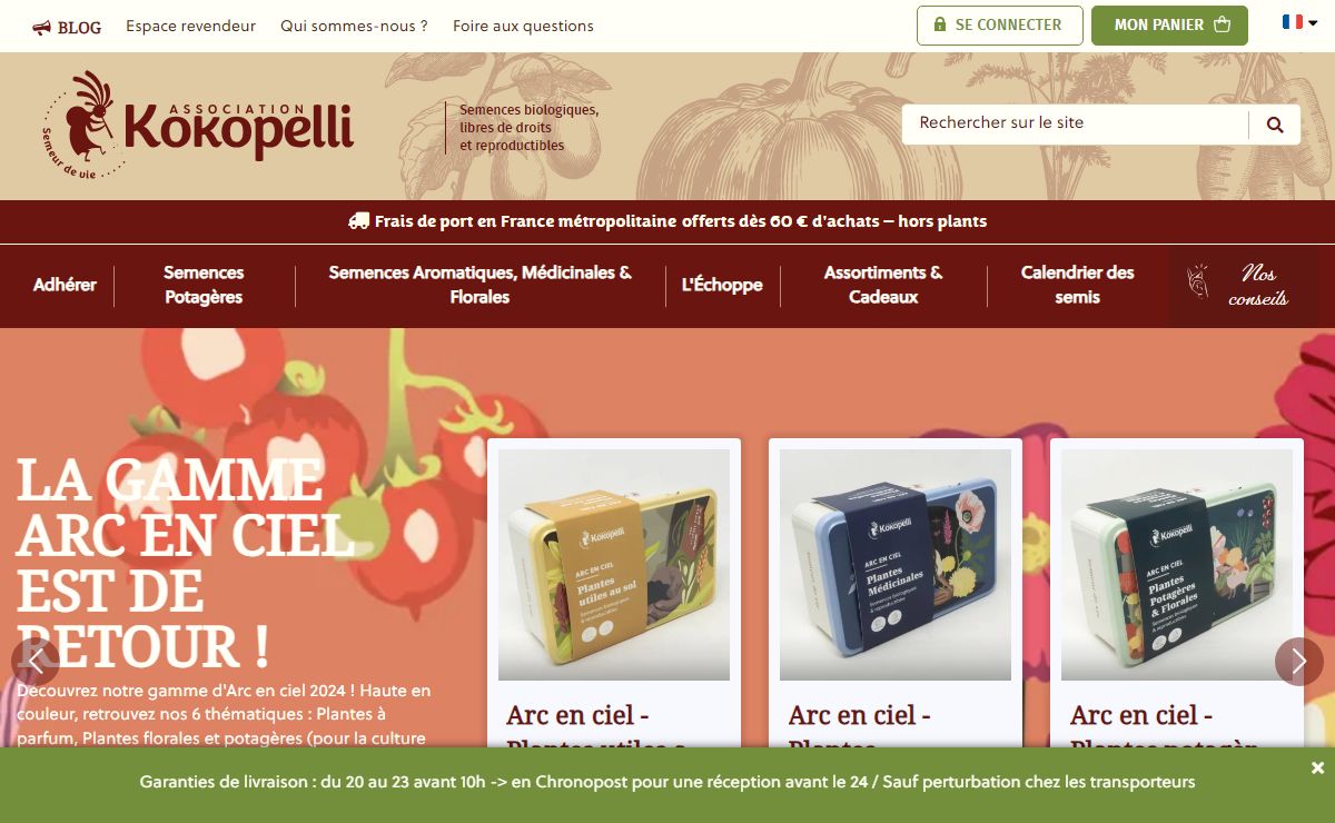 Association Kokopelli | Graines et plants biologiques, libres de droits et reproductibles