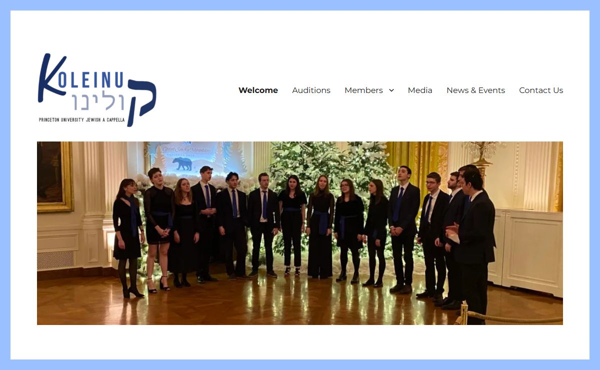 Koleinu – Princeton University Jewish A Cappella