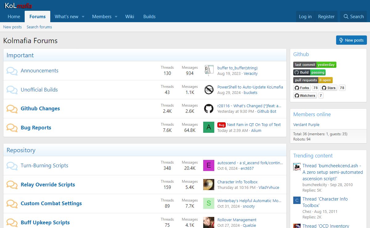 Kolmafia Forums