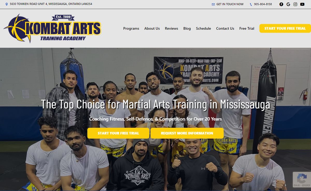 Mississauga Jiu Jitsu - Kombat Arts Training Academy - Mississauga, Ontario
