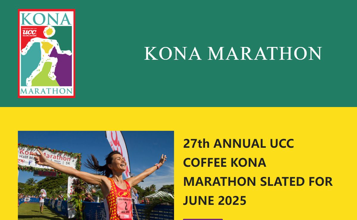 2024 Press Release – Kona Marathon Events