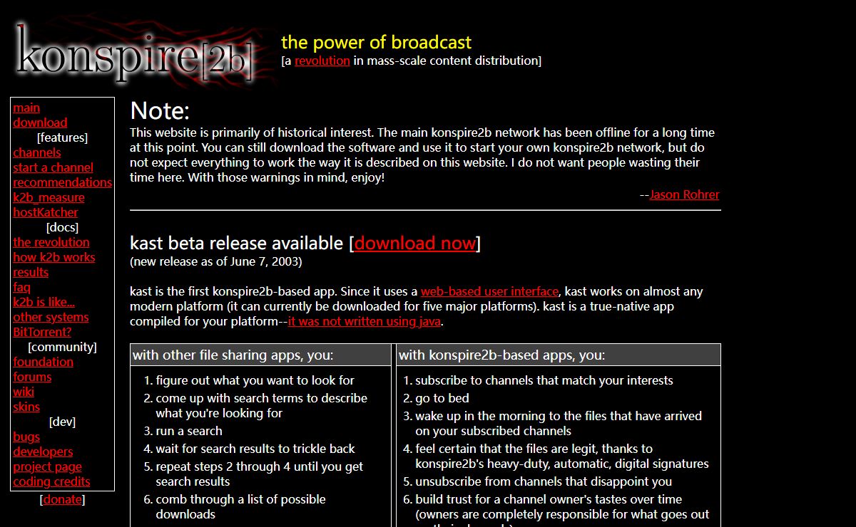 konspire2b: a revolution in mass-scale content distribution