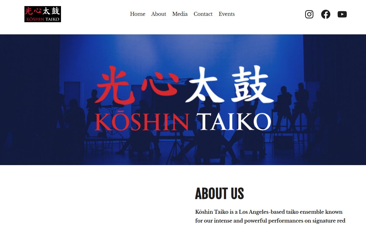 Venice Koshin Taiko: Japanese Drumming Ensemble – The Official Website of Venice Koshin Taiko. Get information about the group and upcoming events.