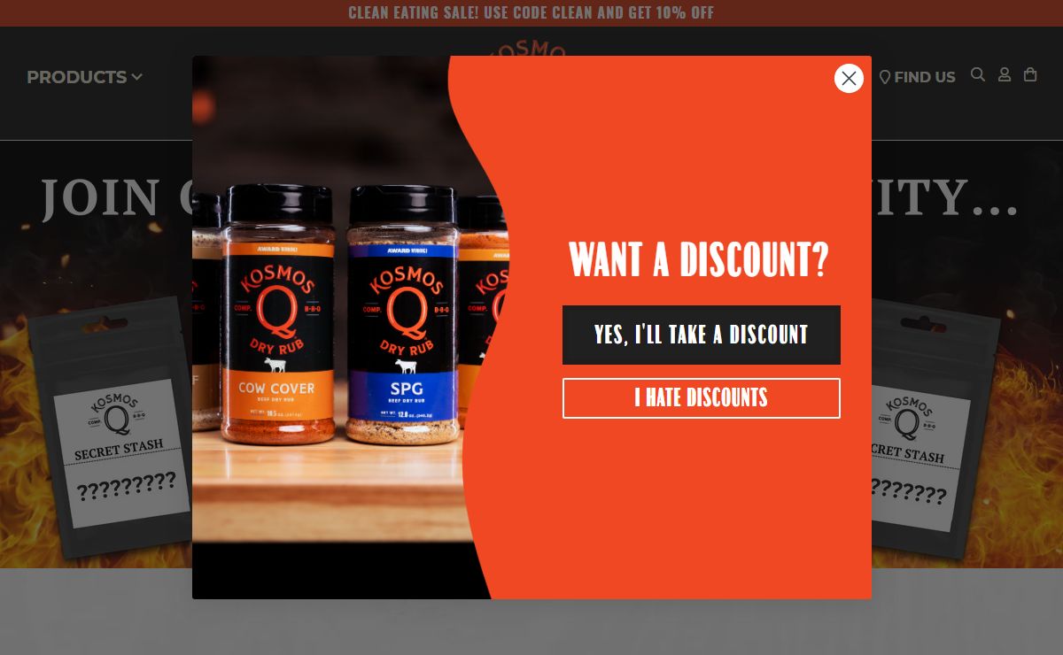 Kosmo's Q - BBQ Injections, Rubs, Marinades, Sauces & Rib Glazes