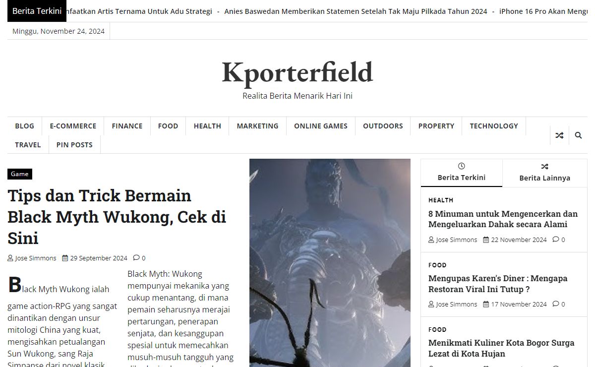 Kporterfield - Realita Berita Menarik Hari Ini