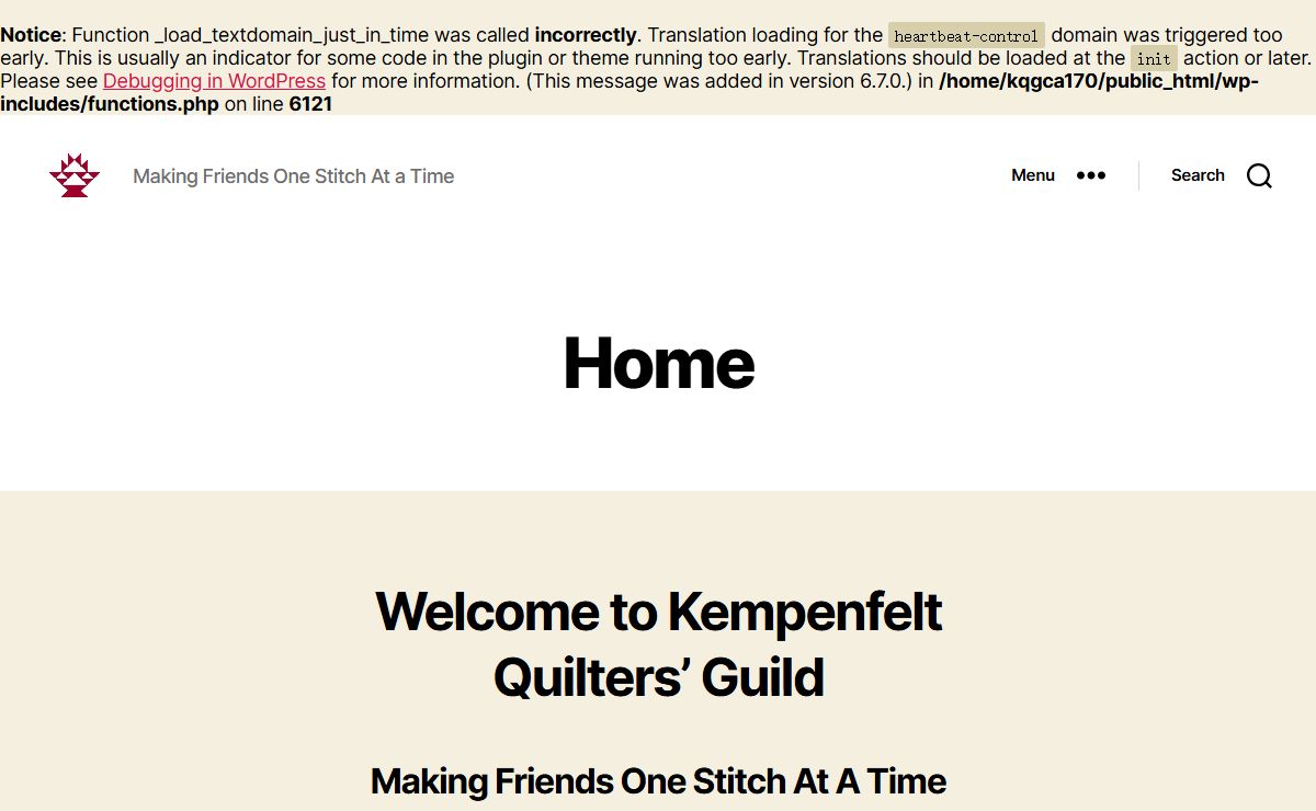 Kempenfelt Quilters' Guild – Making Friends One Stitch At a Time
