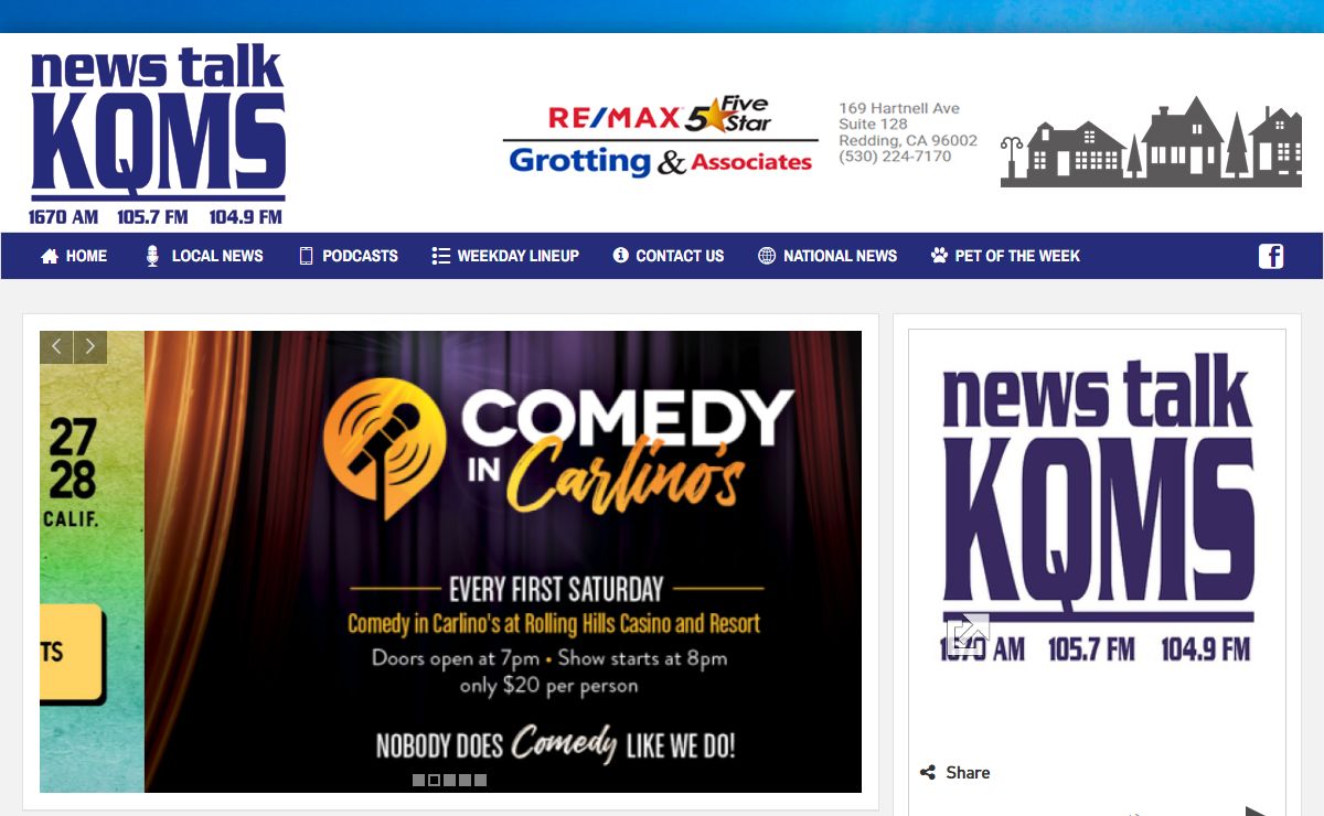 KQMS – News Talk 105.7 KQMS