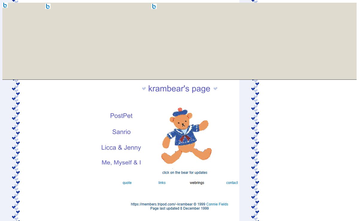 krambear's page!