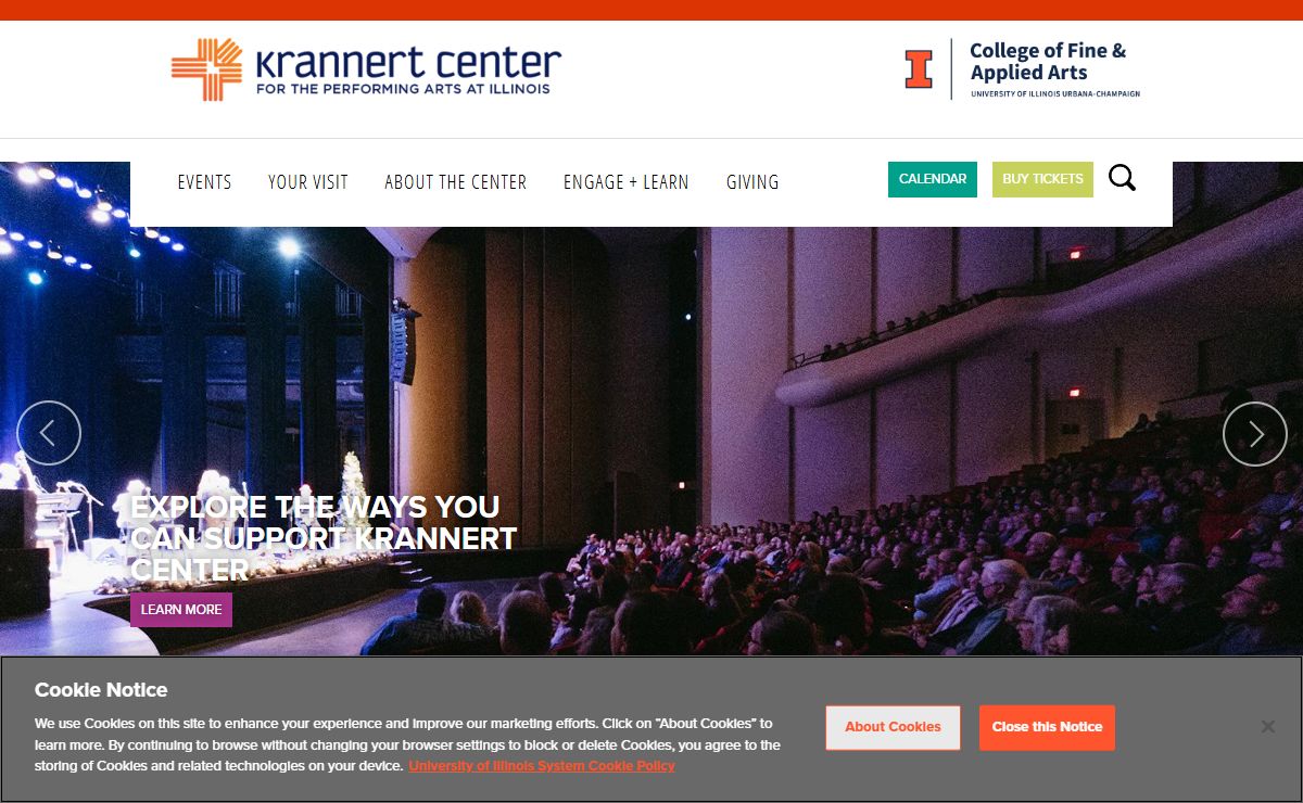 Krannert Center for the Performing Arts | University of Illinois at Urbana-Champaign