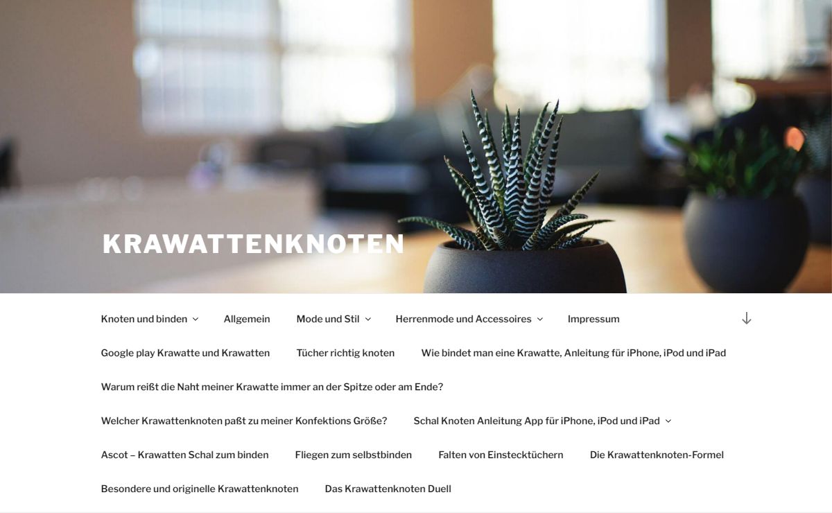Krawattenknoten