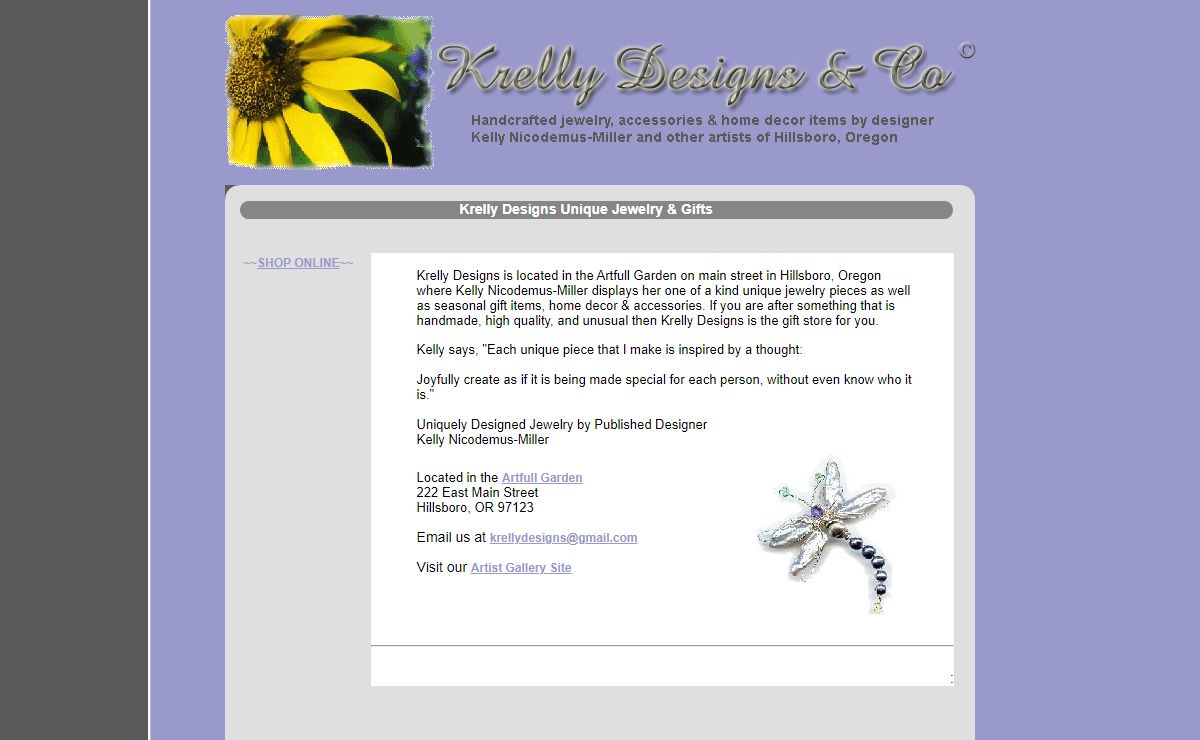 Krelly Designs & Co - Handcrafted jewelry, accessories and home decor items by Designer Kelly Nicodemus-Miller & other artists of Hillsboro, OR