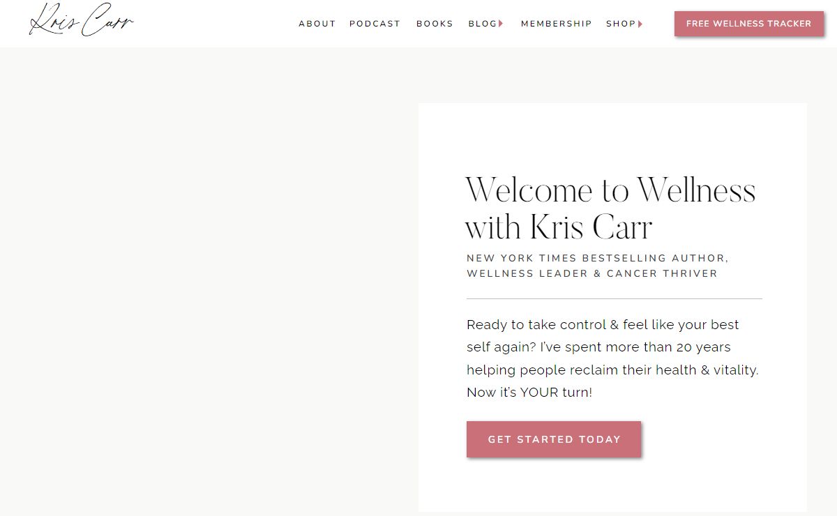 Kris Carr | Home