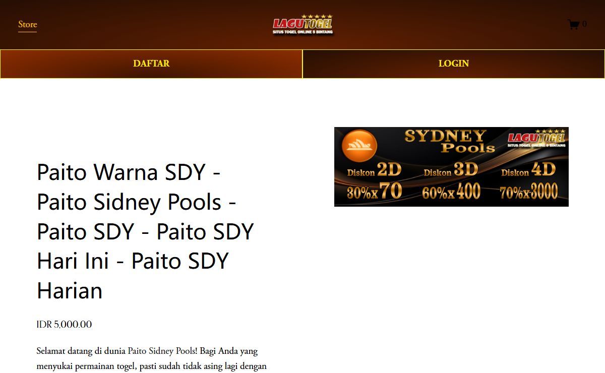 Paito Warna SDY - Paito Sidney Pools - Paito SDY - Paito SDY Hari Ini - Paito SDY Harian