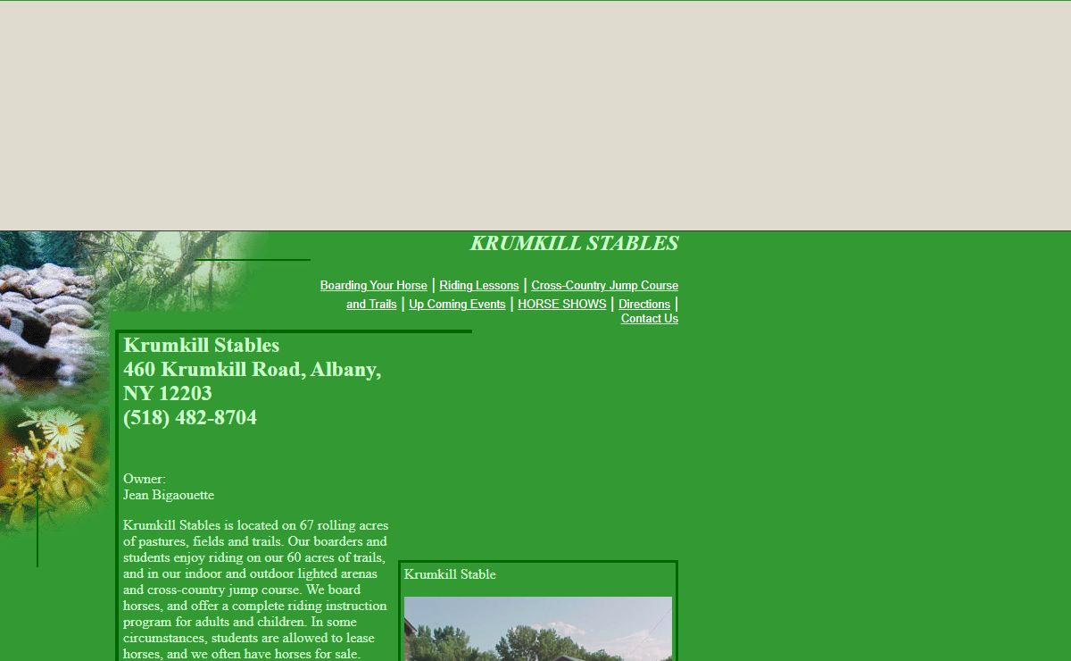 KRUMKILL STABLES