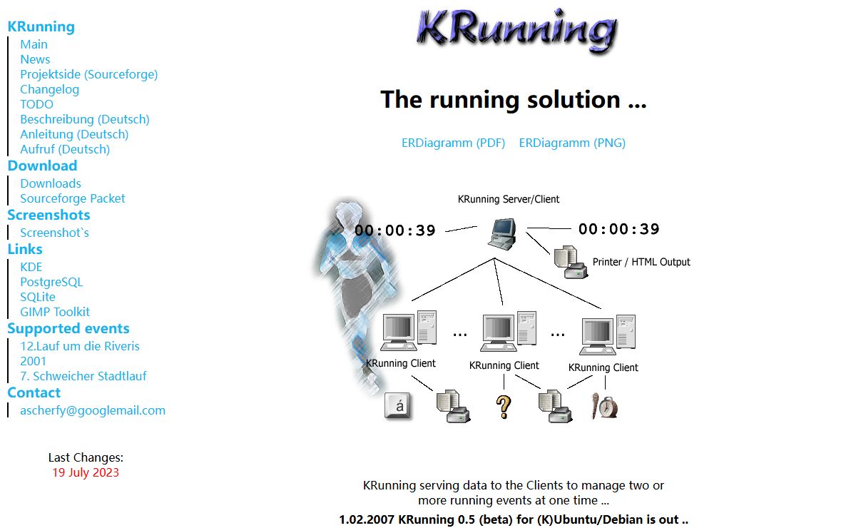 KRunning the running solution