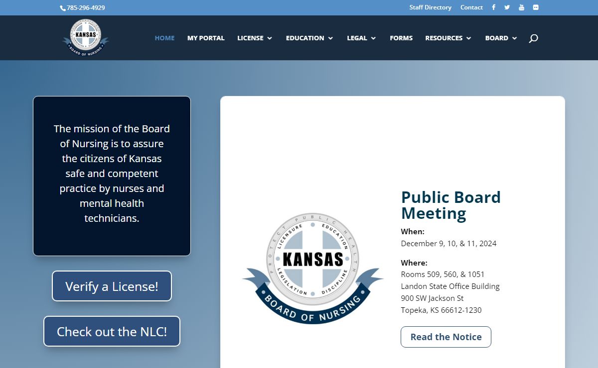ksbn.kansas.gov | Kansas Nursing Board