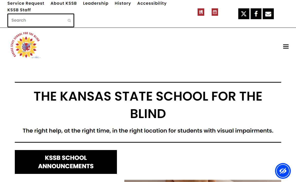 Home - Kansas State School for the Blind