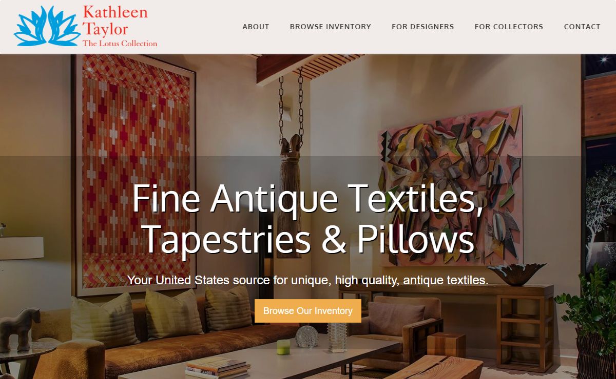 Kathleen Taylor-The Lotus Collection: Fine Antique Textiles | Kathleen Taylor-The Lotus Collection