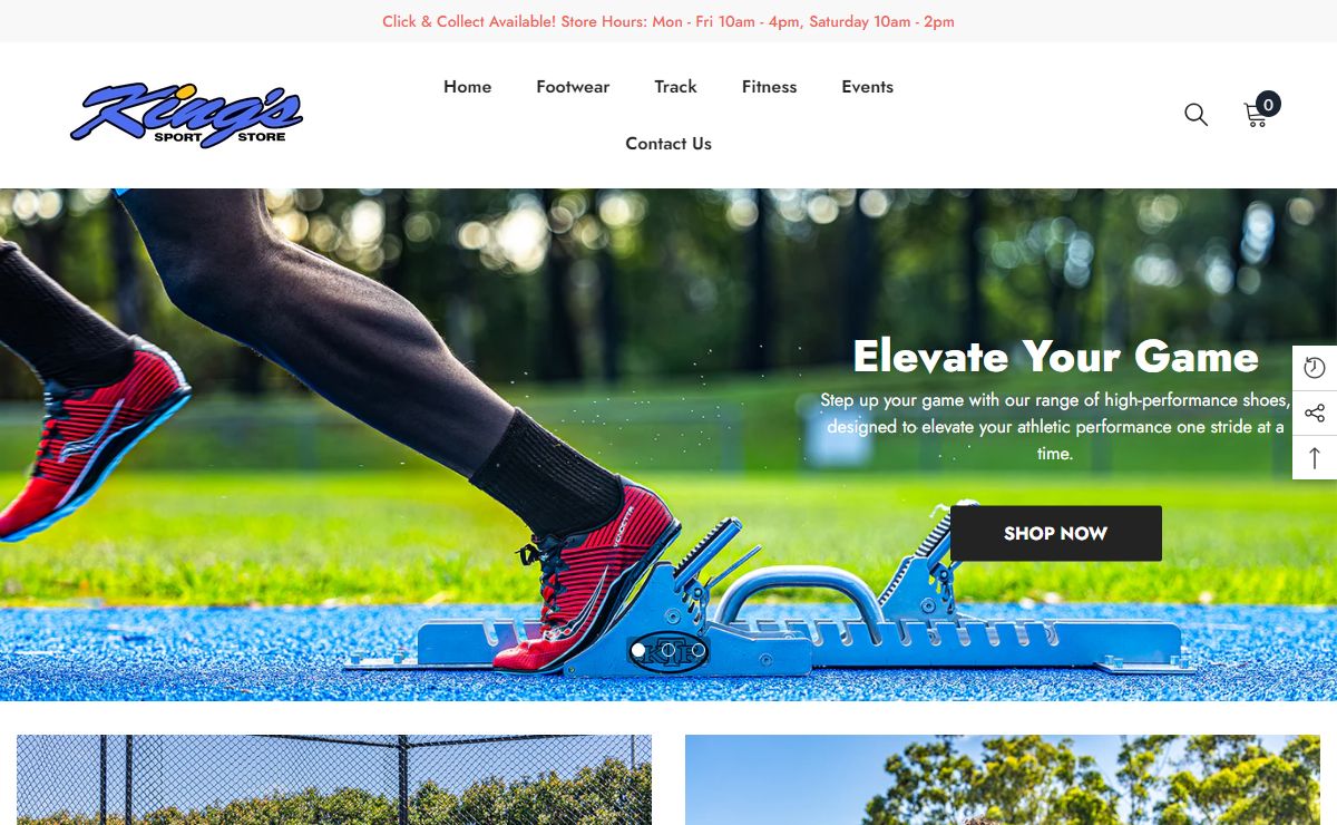 Kings Track & Field Store – Kings Track & Field Store