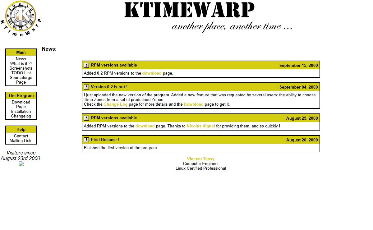 KTimeWarp