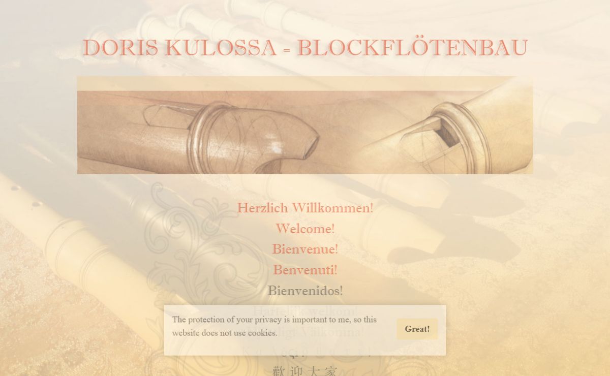 Blockflötenbau Kulossa - Home