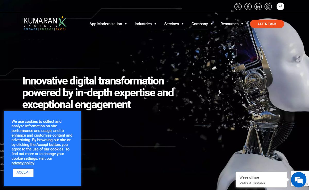 Kumaran Systems | IT Services | Legacy Modernization | Digital Transform