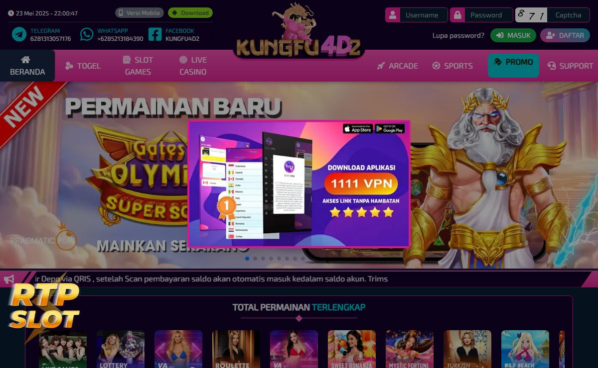 KUNGFU4D2 - Situs Sportsbook & Togel Online Resmi Terpercaya