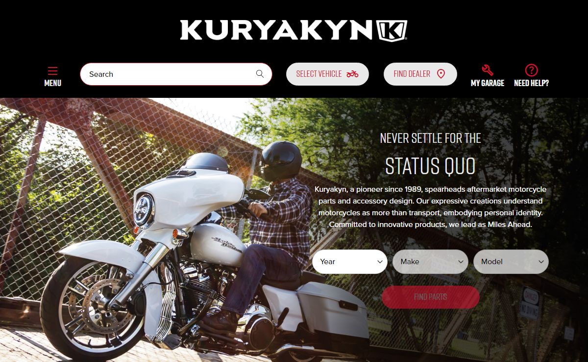 Kuryakyn Motorcycle Parts | Official Website
