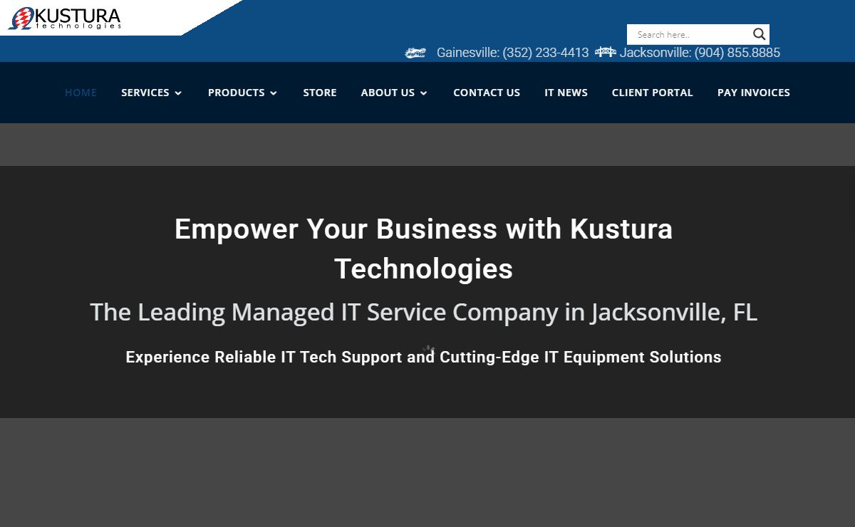 Digital, Managed IT Support Services & Solutions Provider, Cyber Security Company Jacksonville & Gainesville FL - Kustura Technologies