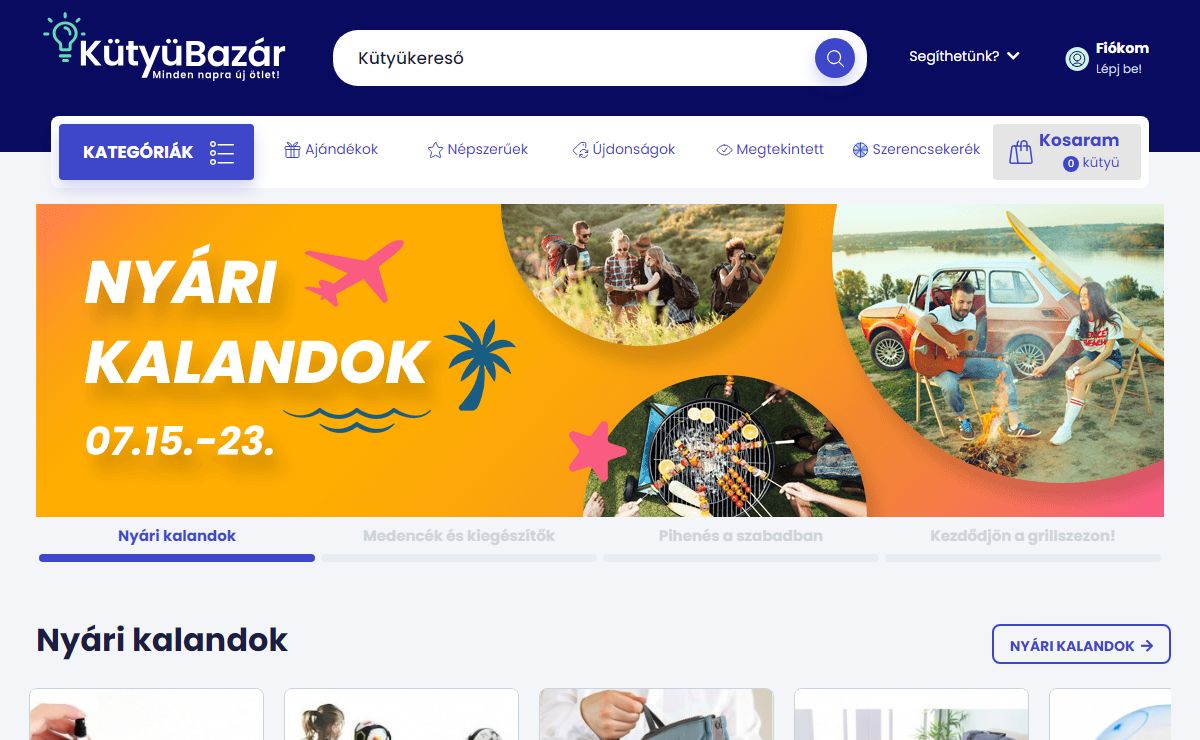 KütyüBazár.hu - Minden napra új ötlet