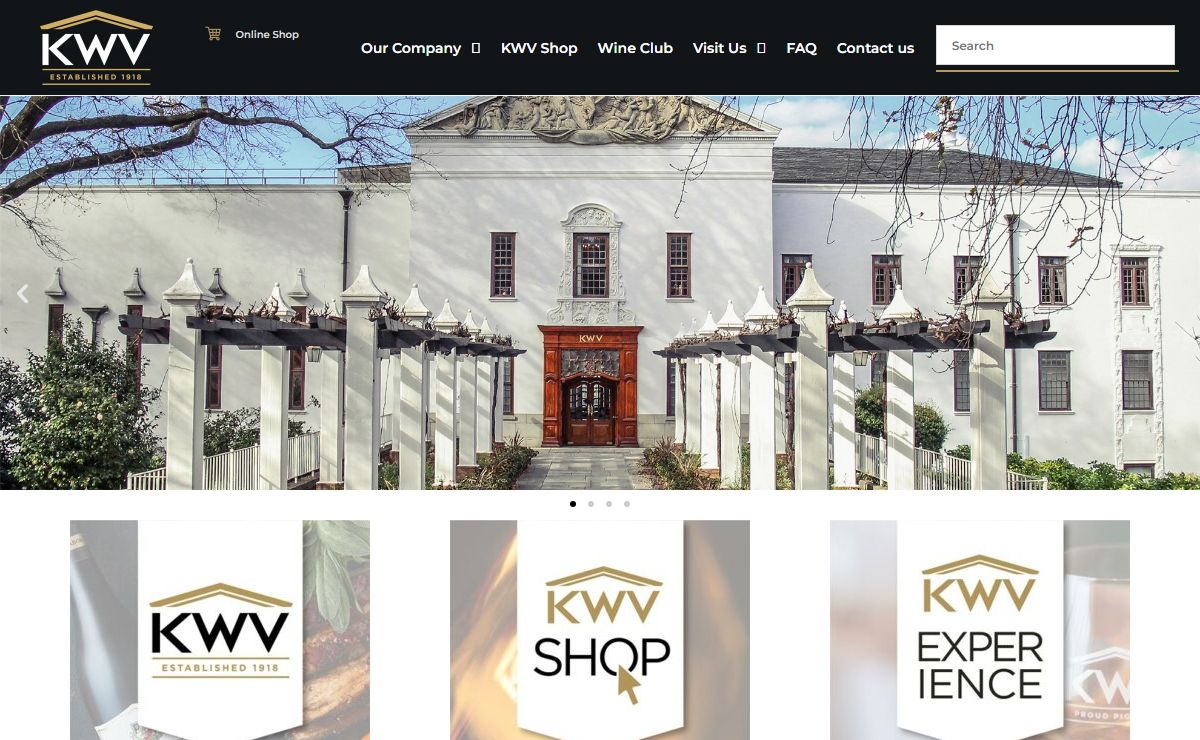 KWV - Wine & Spirits producer in South Africa