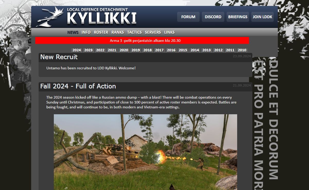 LDD Kyllikki - News