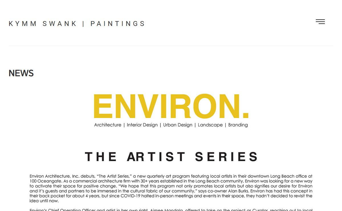 KYMM SWANK PAINTINGS