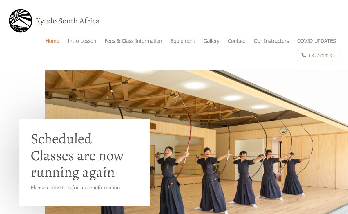Welcome To SA Kyudo Renmei