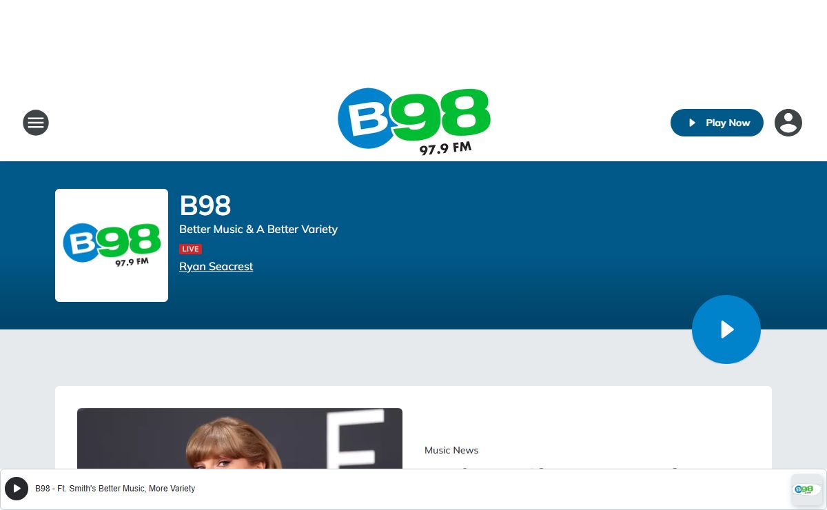 B98 - Better Music & A Better Variety