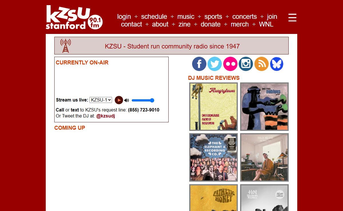 KZSU Stanford 90.1 FM