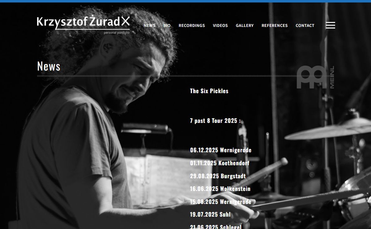 Krzysztof Żurad – Live & Studio