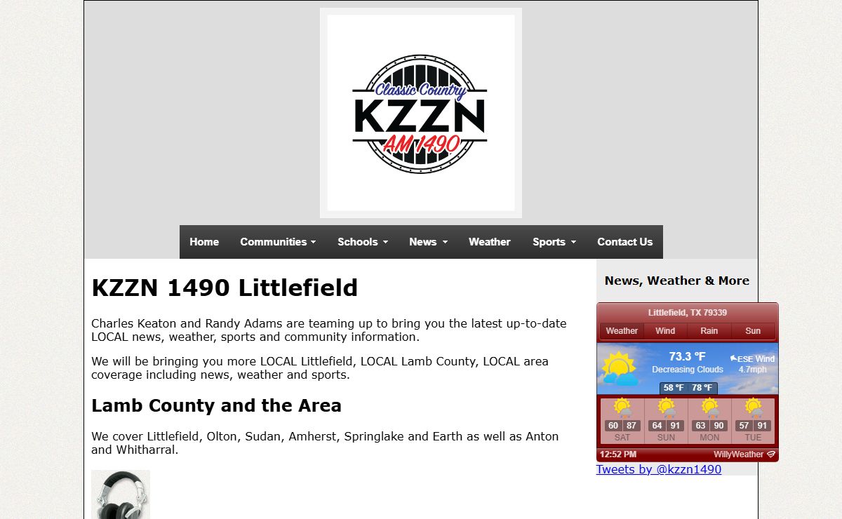 KZZN 1490 Home Page