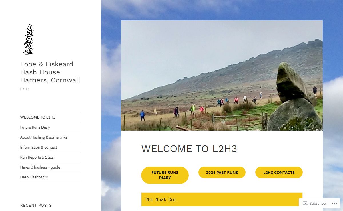 Looe & Liskeard Hash House Harriers, Cornwall – L2H3