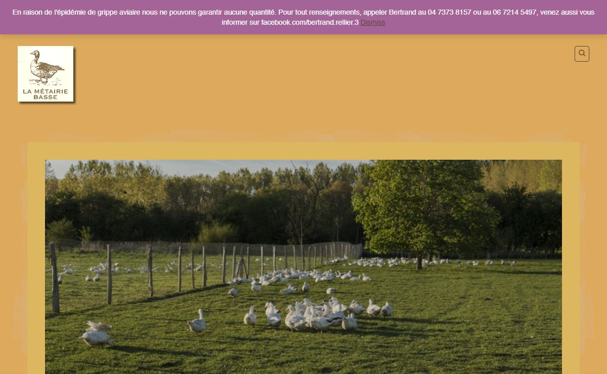 Les Foies gras de Marie-Thé – En direct de notre ferme en Auvergne