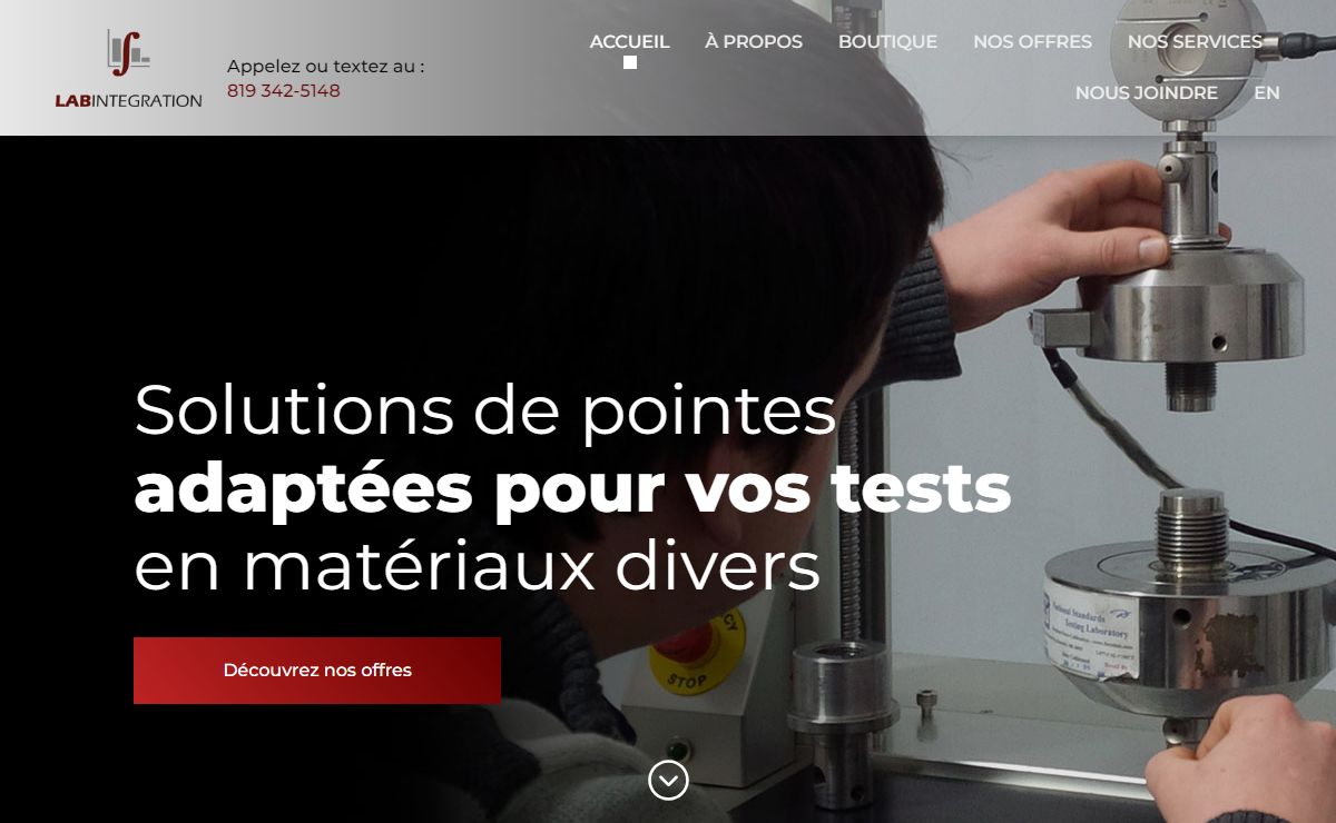 Tests en matériaux divers - Produits et services - Lab-Integration