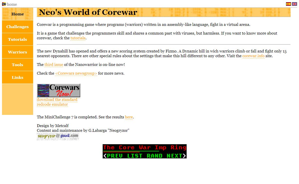 Neo's World of Corewar