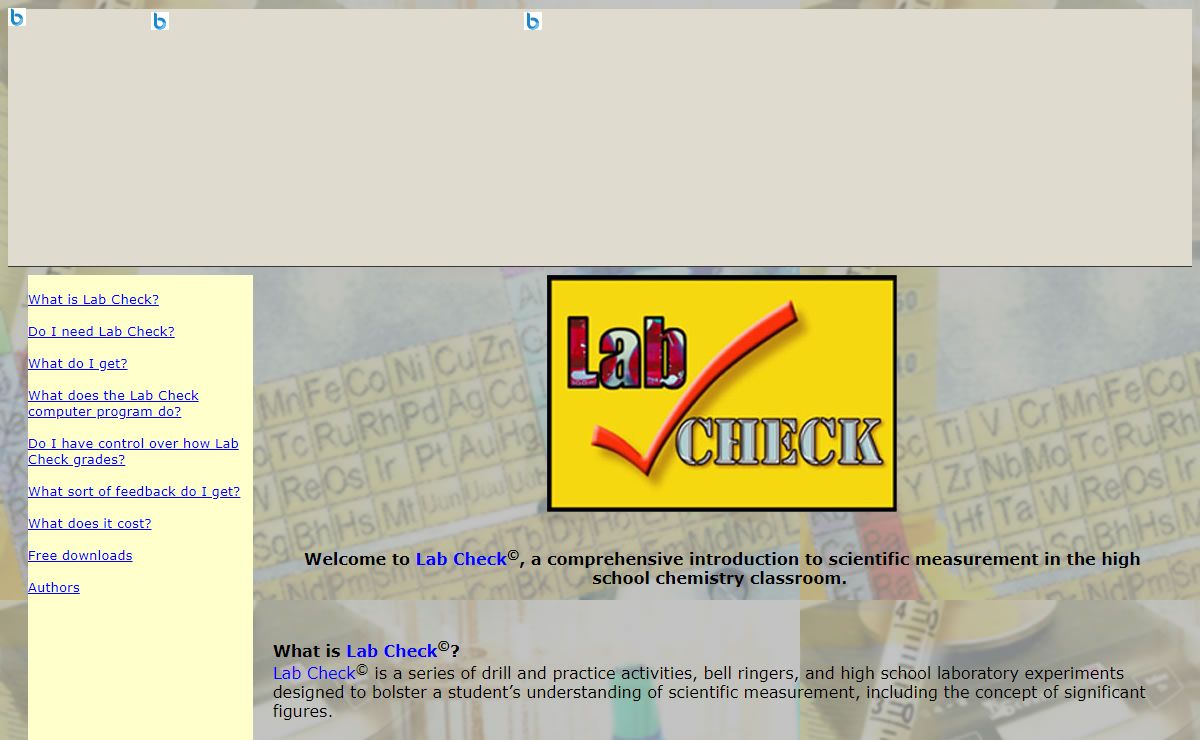 Welcome to Lab Check